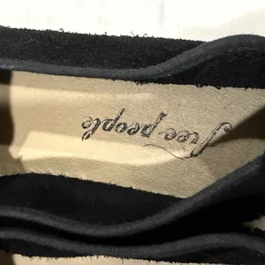 Free People Espadrille Slip On Shoes Womens 7.5 Black Suede Coastal Resort Boho thumbnail 10