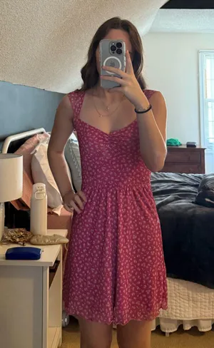 H&M Dress Floral Mini  thumbnail 1