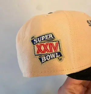 National Football League Myfitteds San Francisco 49ers Super Bowl hall of fame patch size 7 1/4 brand new very rare thumbnail 2