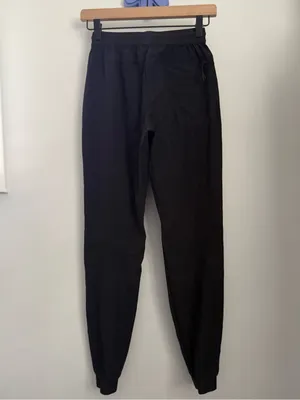 Hill City Men’s XS Midweight Train Pants Black Outdoor Drawstring Jogger Fitted thumbnail 3