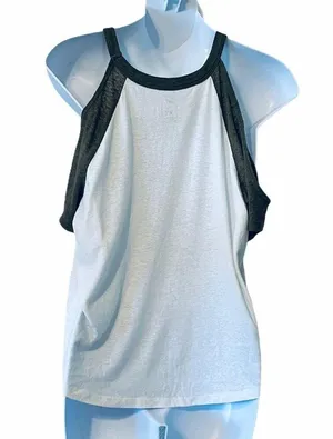 Me to We pacsun burn out cold shoulder tee thumbnail 3