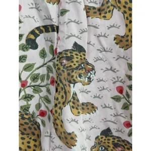 Printfresh Bagheera Pink Leopard Cotton Pajama Sleep Shorts Womens Size XS thumbnail 5