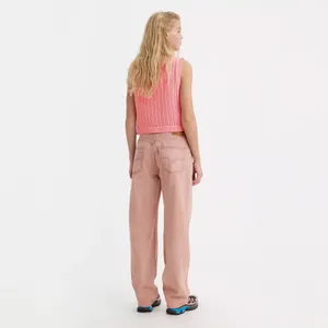 NWT Levi's 90s Women's Colored Denim Jeans Botanical Sunflower Pink 31X32 thumbnail 5