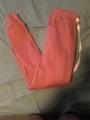 Women Size Medium Sweatpants Pink thumbnail 2