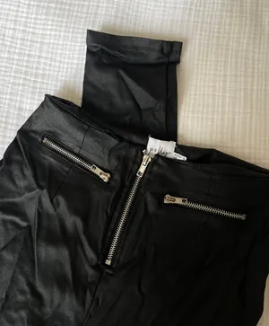 Princess Polly Leather Pants thumbnail 4