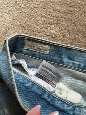 Levi’s Ripped Jean Shorts thumbnail 2