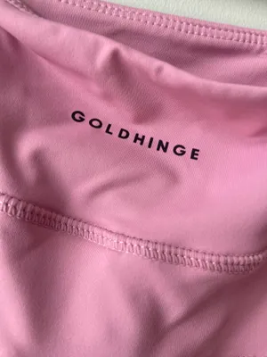 Light Pink Gold Hinge Skirt Athletic thumbnail 3