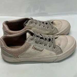Rocket Dog Cherry Platform Sneakers Women 9.5 Beige/Pink Gray Laces Plush Foam‎ thumbnail 3
