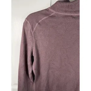 Terramar Woolskins Merino Wool Base Layer Top Small Purple UPF 50 Outdoor Hiking thumbnail 9