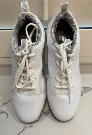 Aleck white golf shoes Size 10 thumbnail 1