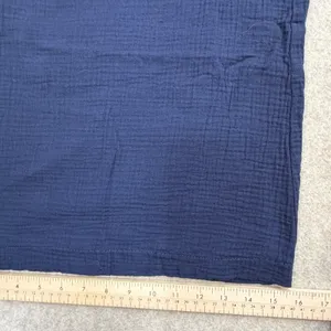 Avah Gauze Wide Leg Pants Women S Blue Boho Coastal Grandma Beachy Gauze Ankle thumbnail 6