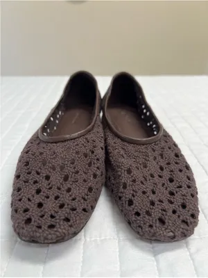 Madewell The Mylie Ballet Flat in Espresso Bean Brown Size 8 NWOB thumbnail 7