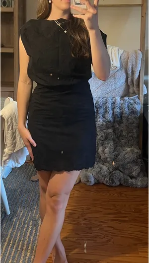 Lizard Thicket Black dress thumbnail 2