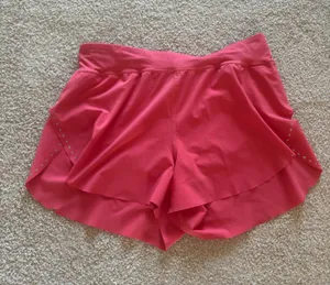Lululemon Red Fast and Free Shorts thumbnail 1