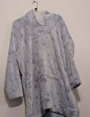 Wizarding World Womens Harry Potter Fleece Lounge Hoodie Gray Size US Size XL thumbnail 2