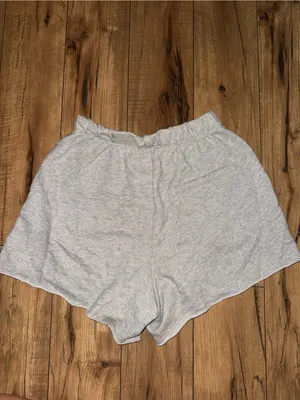 Aerie Gray sweat shorts thumbnail 3