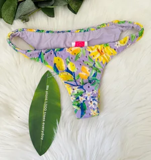 Farm Rio Floral Low-Rise Bikini Bottoms, Size XS thumbnail 3