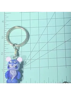 Disney Vinylmation rare keychain Cave of Wonders Aladdin HTF chaser tiger purple thumbnail 4