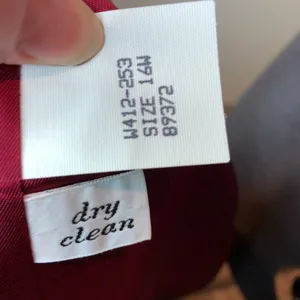 Pendleton plaid blazer size 16 crimson blue thumbnail 9