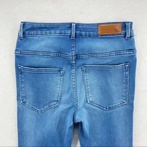 Never Denim Stretch‎ Higher Xtina Crop Skinny Jean thumbnail 8