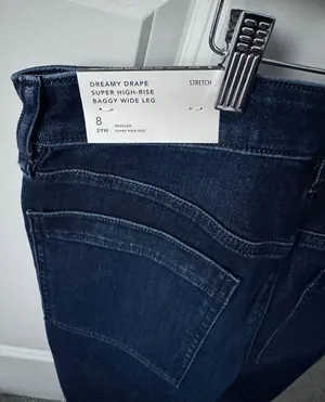 American Eagle NWT  Dreamy Drape Wide Leg Jeans thumbnail 3