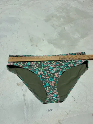 Aerie swim hipster Floral Bikini Bottom green XXL thumbnail 2