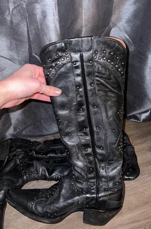 Dan Post Cowgirl black Boots  thumbnail 4