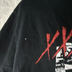 XXXTentacion Crop Top Womens Black Graphic Tee V Neck Streetwear‎ Hip Hop thumbnail 2