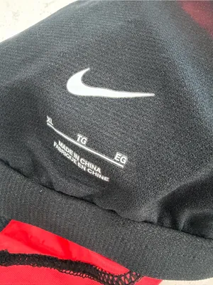 Nike Black One-Piece Swimsuit with Red Side Panels and Scoop Neck thumbnail 7