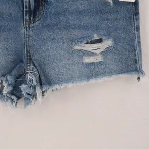 Altar'd State Distressed Denim Shorts‎ Womens Size M Blue Medium Wash Raw Hem thumbnail 10