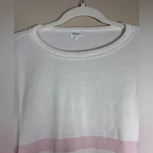 Mersea Catalina Traveler Sweater OS Setting Sun Stripes Oversize Lagenlook thumbnail 5
