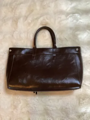 Brand New Boutique Brown Charm Handbag thumbnail 3