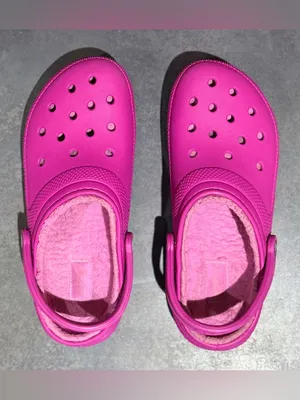 Crocs Pink Matching Fleece Lined Women 11 thumbnail 10