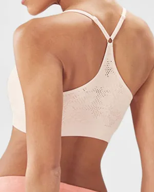 Fabletics Chelsea Apricot Seamless Racerback Bralette thumbnail 2
