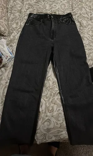 Abercrombie Jean Leather Pants thumbnail 1