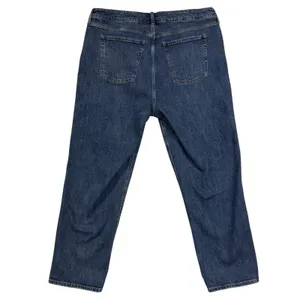 Old Navy 20 Extra High-Rise Straight Denim Jeans Medium Wash Secret-Smooth Work thumbnail 3