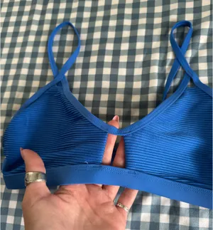 Blue Bikini Top Aerie thumbnail 2