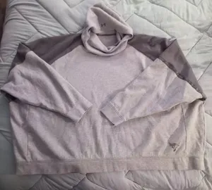 Under Armour Project Rock Oversized Hoodie Size L thumbnail 1