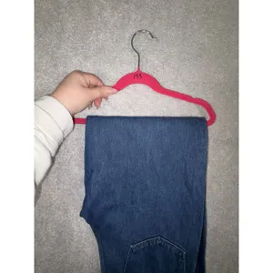 Madewell Blue Jeans Baggy Straight Leg 24 High Rise‎ Denim Pants Cotton Hemp thumbnail 12