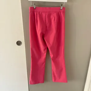 Zara Bright Pink Dress Pants Trouser Straight-Leg Size Women’s Small Regular thumbnail 3