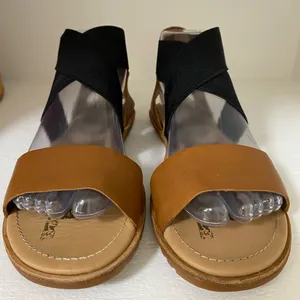Sorel Women's Black and Brown Sandals thumbnail 4