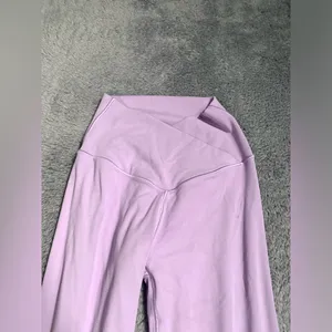 Aerie offline real me 7/8 leggings hi-rise XXS purple thumbnail 2