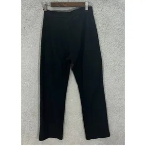 Nike‎ Dri-Fit Pants Women's M Black Y2K Athleisure Training Trousers Retro Track thumbnail 2