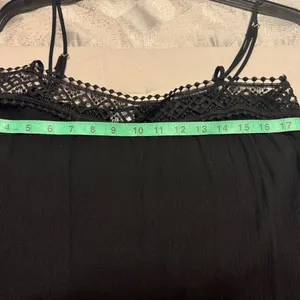 Eyeshadow Black Lace Detail Camisole thumbnail 7