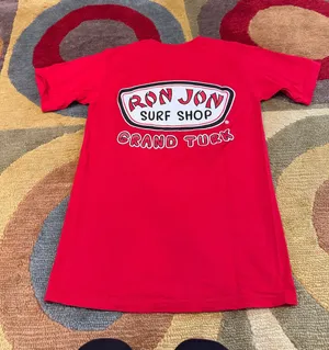 Ron Jon Surf Shop Grand Turk Red Short Sleeve Graphic Tee Shirt Unisex Small thumbnail 1
