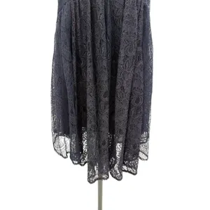 Free People Don't You Dare Lace Mini Dress Open Back Black Combo‎ Size Small NWT thumbnail 6