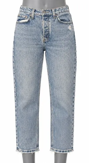 Abercrombie & Fitch The Dad High Rise Jeans Size 25/0 thumbnail 1