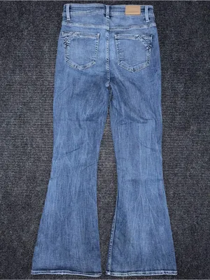 Buckle Black Fit No 75 Flare Leg Stretch Jeans Sz 27x32 BBW1556R Boho Western thumbnail 2