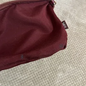 Coach purse insert, wine and gold, small flaws shown in pics, works great thumbnail 5