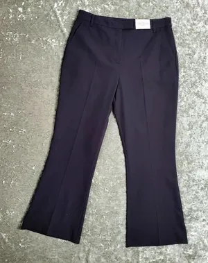 Topshop Black‎ Flare Slacks thumbnail 1